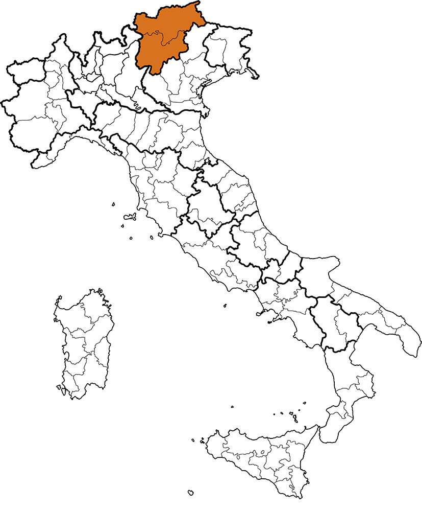 A região de Trentino-Alto Ádige